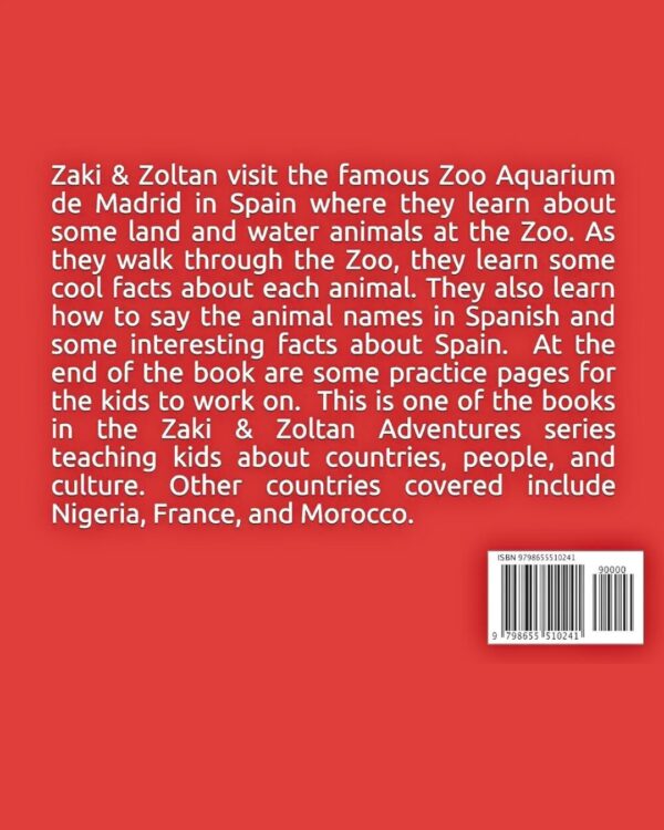 Zaki & Zoltan Adventures: HOLA from Madrid Zoo